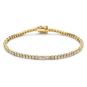 Armband geel briljant 1.90crt.