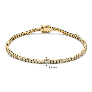 Armband geel briljant 1.80crt.