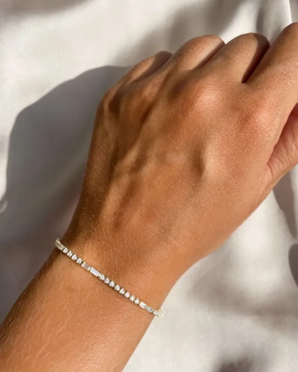 Armband geel briljant 1.90crt.