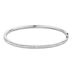 Armband witgoud briljant 0,96 crt.