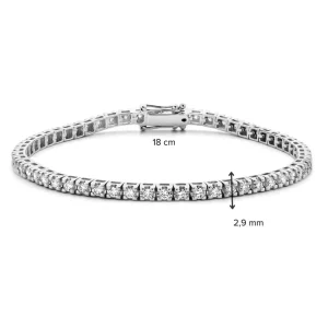 Armband witgoud briljant 2,01 crt.