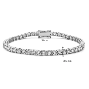 Armband witgoud briljant 3,00 crt.