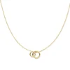 Collier geelgoud