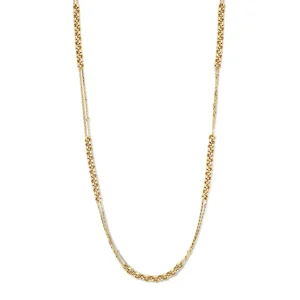 Collier geelgoud