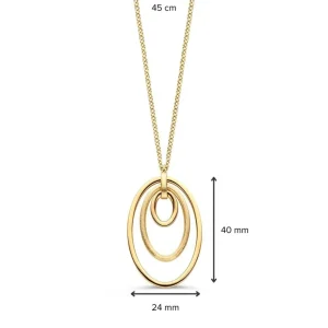 Collier geelgoud