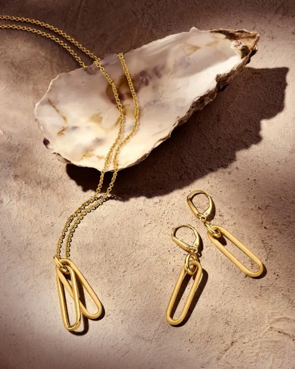 Collier geelgoud