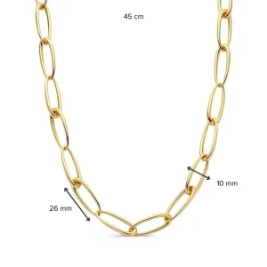 Collier geelgoud