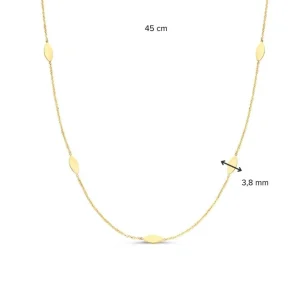 Collier geelgoud