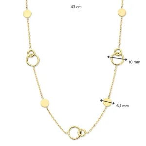 Collier geelgoud