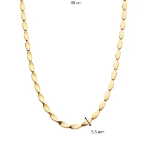 Collier geelgoud