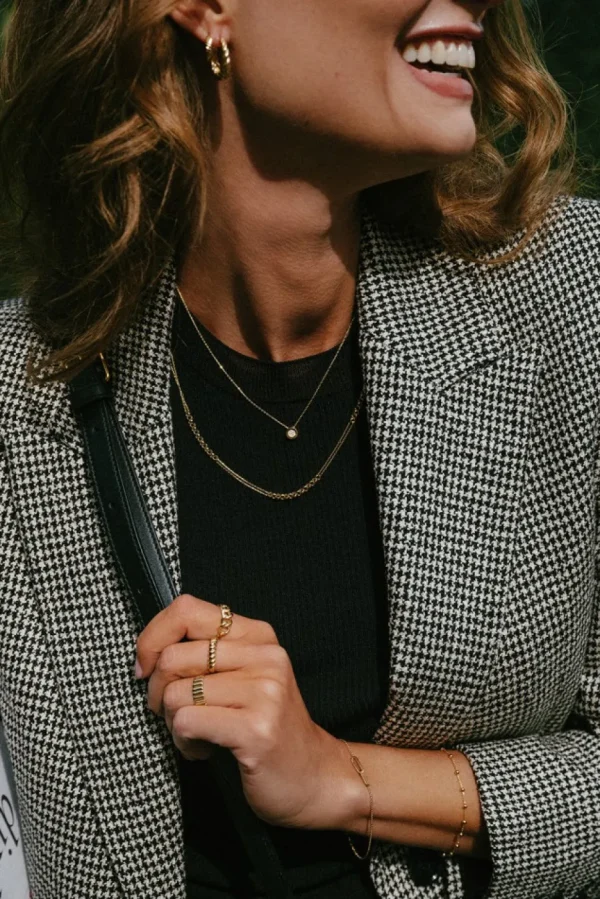 Collier geelgoud