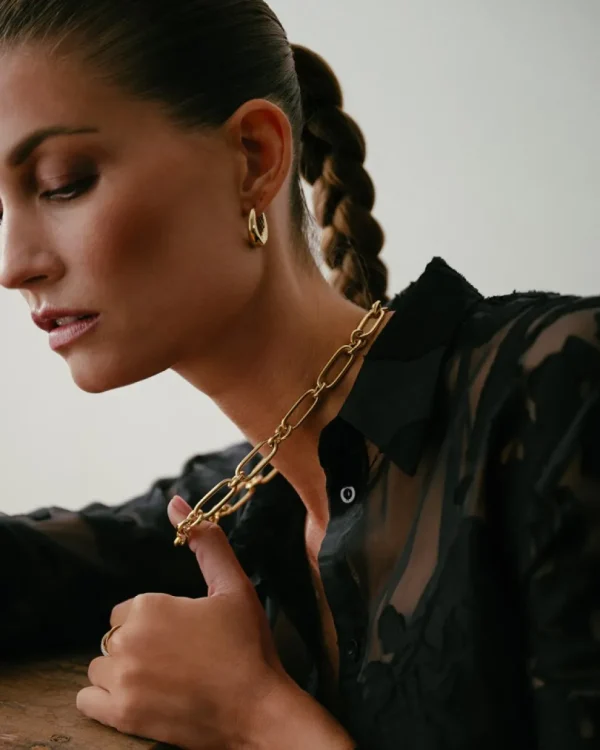 Collier geelgoud
