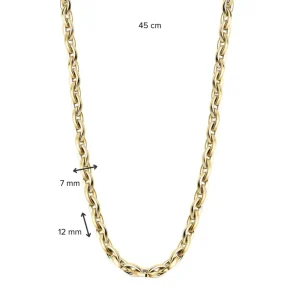 Collier geelgoud