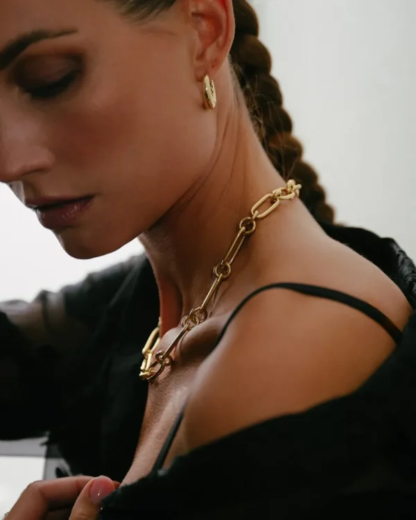 Collier geelgoud