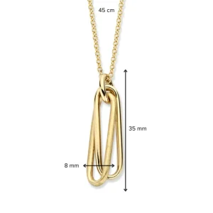Collier geelgoud