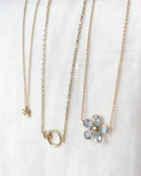 Collier geelgoud