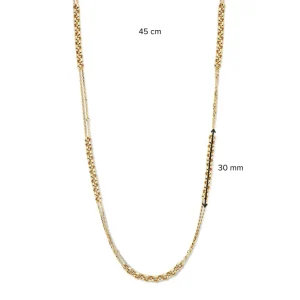 Collier geelgoud