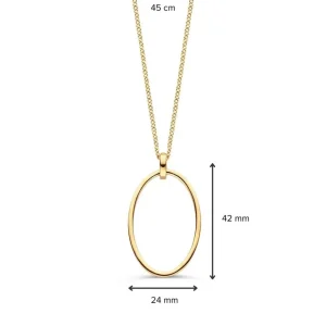 Collier geelgoud