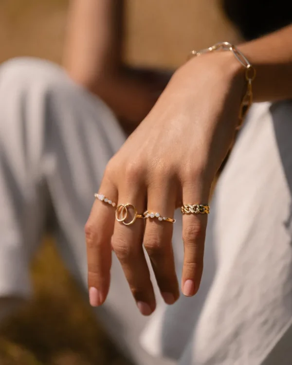 Geelgouden schakelarmband | Gouden armbanden | Excellent Jewelry