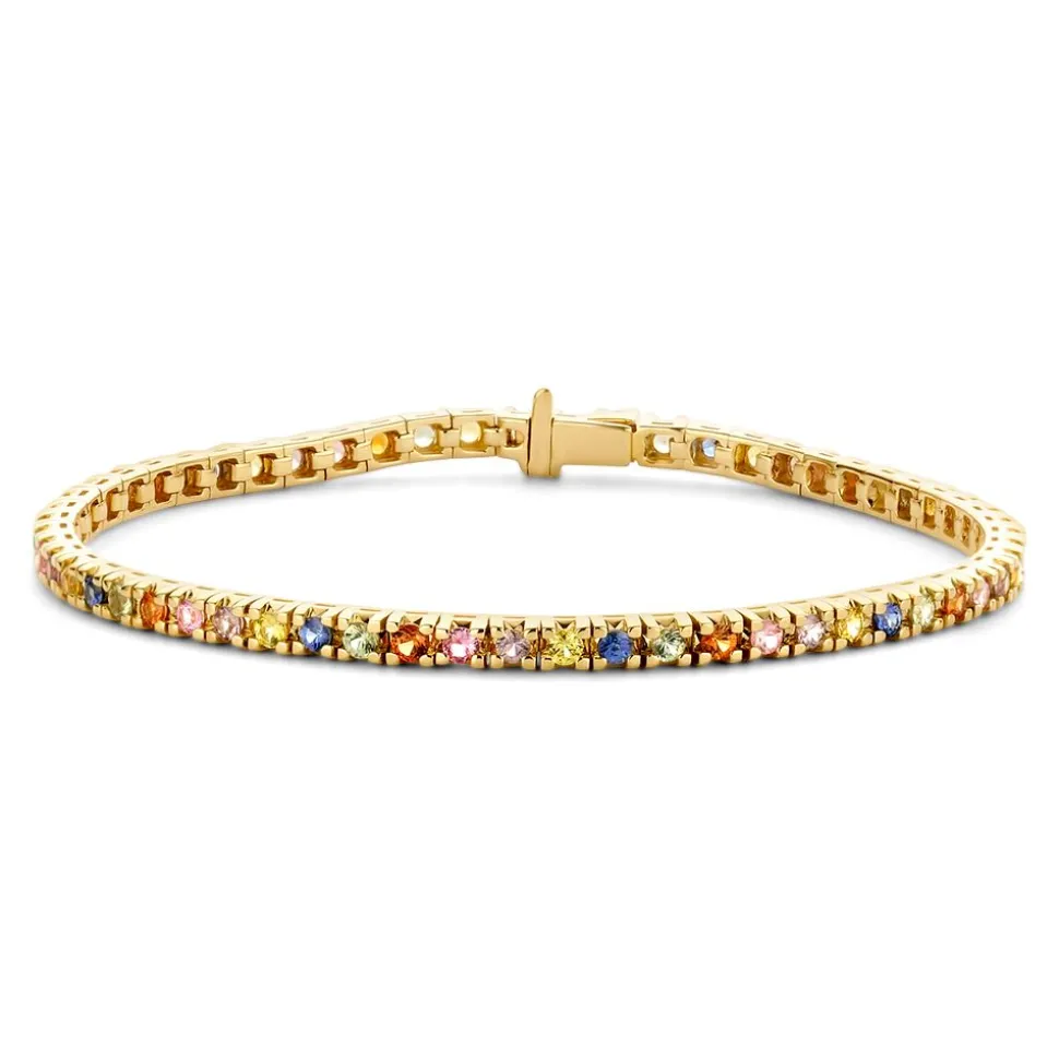 gouden_armband_met_regenb_0.webp Gouden armband met regenboog saffier AG137170
