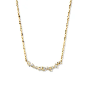 Gouden colliers met briljant | Een luxe en grote collectie halskettingen
