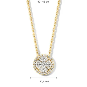 Gouden colliers met briljant | Een luxe en grote collectie halskettingen