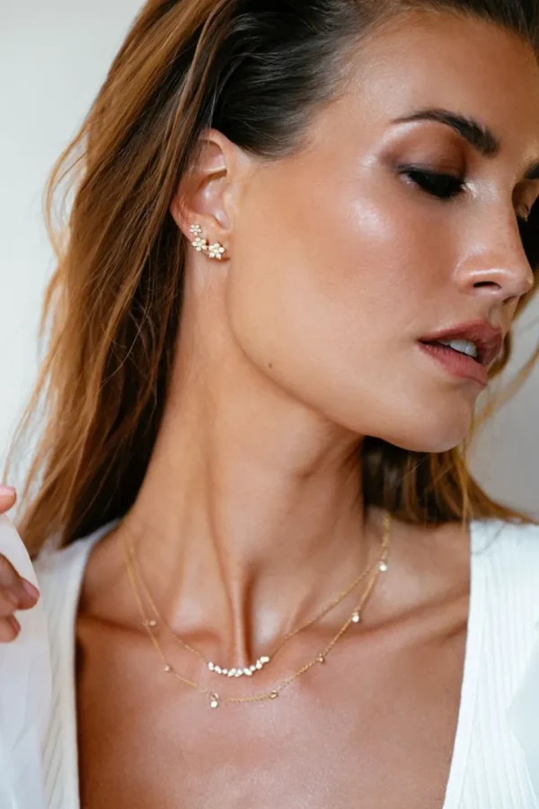 Gouden colliers met briljant | Een luxe en grote collectie halskettingen
