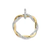 Hanger bicolor briljant 0,31 crt.