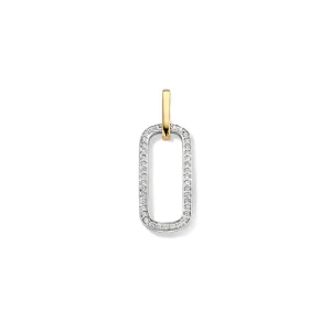 Hanger bicolor briljant 0,14 crt.