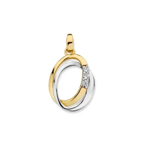 Hanger bicolor zirkonia