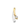 Hanger bicolor zirkonia