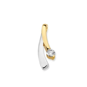 Hanger bicolor zirkonia