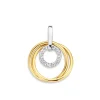 Hanger bicolor zirkonia