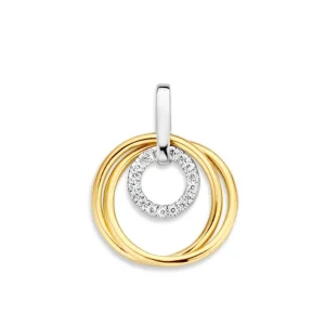 Hanger bicolor zirkonia