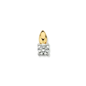 Hanger bicolor zirkonia