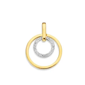 Hanger bicolor zirkonia