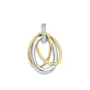 Hanger bicolor zirkonia
