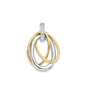 Hanger bicolor zirkonia