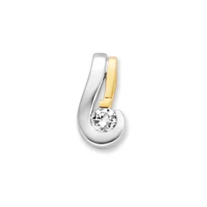 Hanger bicolor zirkonia