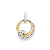 Hanger bicolor zirkonia