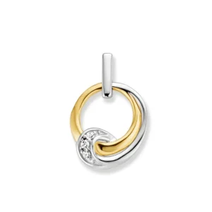 Hanger bicolor zirkonia