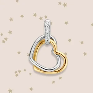 Hanger bicolor zirkonia