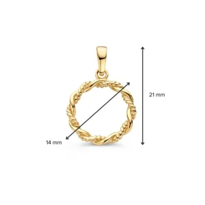 Hanger geelgoud