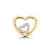 Hanger geelgoud zirkonia