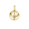 Hanger geelgoud zirkonia