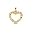 Hanger geelgoud zirkonia