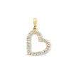 Hanger geelgoud zirkonia