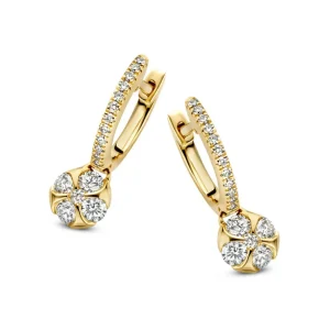 Oorbellen OG117325 diamanten hangers | Een luxe en grote collectie oorsieraden