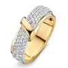 Ring bicolor briljant 0.49 crt.