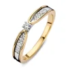 Ring bicolor briljant 0.13 crt.